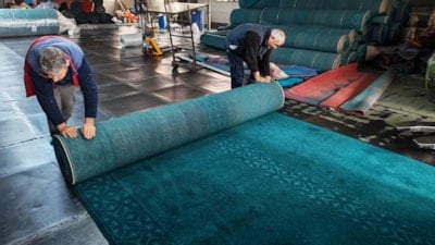 Tokyo Camisi’nin yeni halıları Manisa Demirci’de dokundu