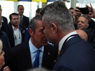 Ali Koç ve Sadettin Saran Divan Kurulu Toplantısı'nda bir araya geldi