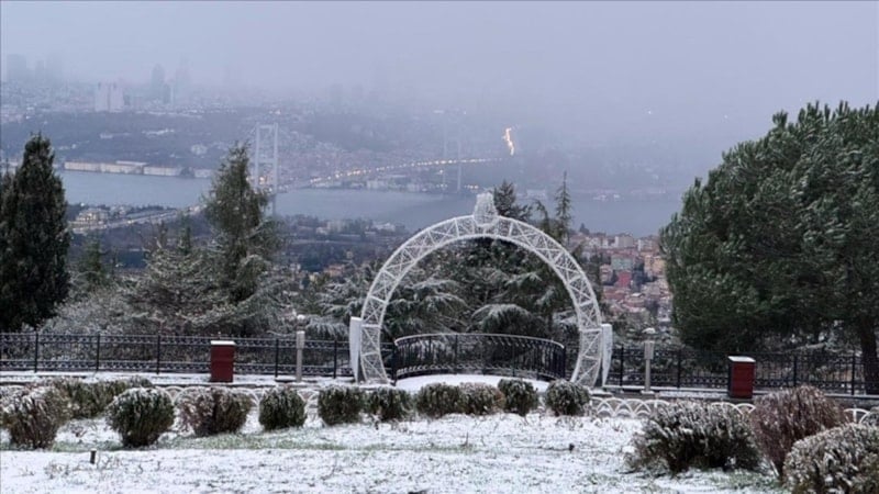 Pazartesi sabahına dikkat: İstanbul'da beş ilçeye kar uyarısı