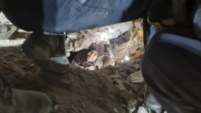 Malatya'da Aysima'nın kurtuluş hikayesi: Kedi sesi sandım