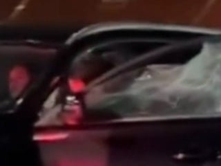 İstanbul'da cipin camını kırıp kadın sürücüye saldırdı