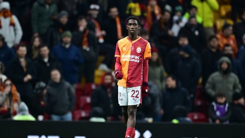 Yaser Asprilla, Galatasaray'da ilk maçına çıktı