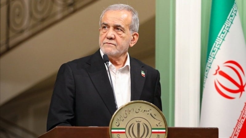 Mesud Pezeşkiyan: ABD ile müzakere için Dışişleri Bakanı'na talimat verdim