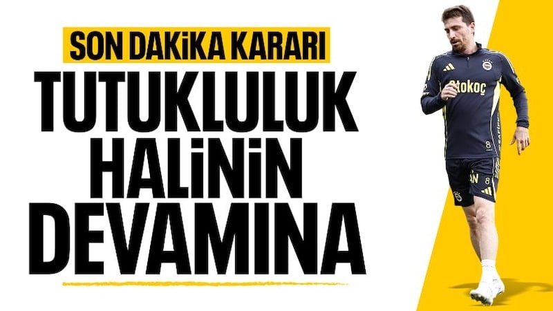 Mert Hakan Yandaş'ın tutukluluk hali sürecek