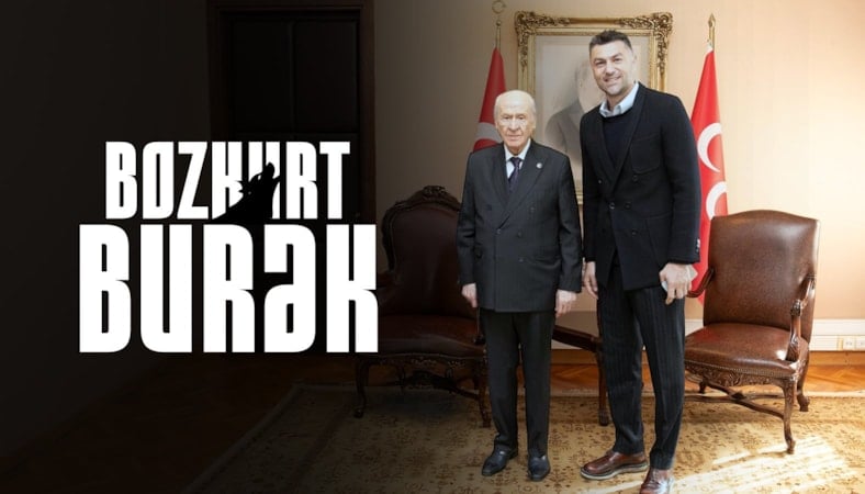 Burak Yılmaz, Devlet Bahçeli'yi ziyaret etti