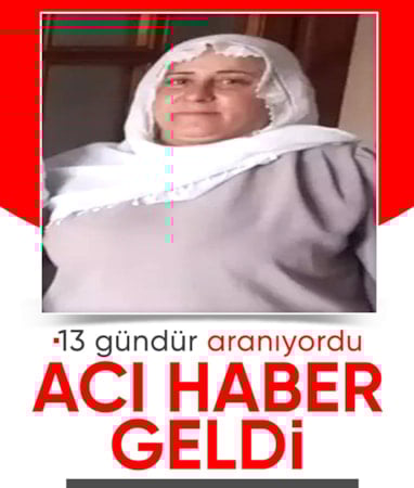 Diyarbakır’da kayıp kadından acı haber