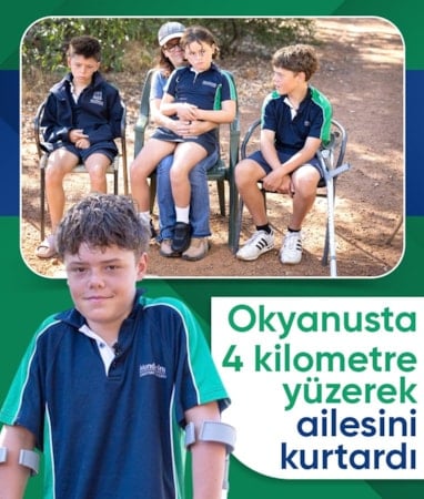 Avustralya'da denizde mucize kurtuluş