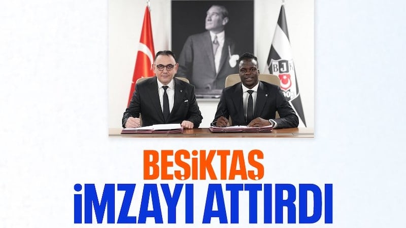 Beşiktaş, Junior Olaitan'la sözleşme imzaladı