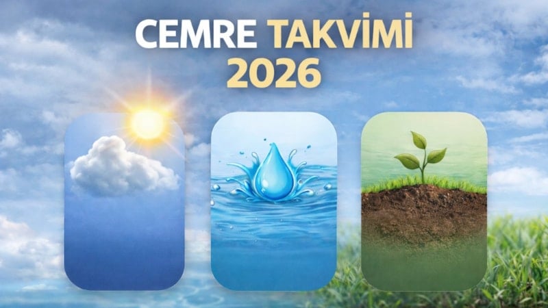 Cemre takvimi 2026: İlk cemre düştü mü? 1., 2. ve 3. cemre tarihleri...