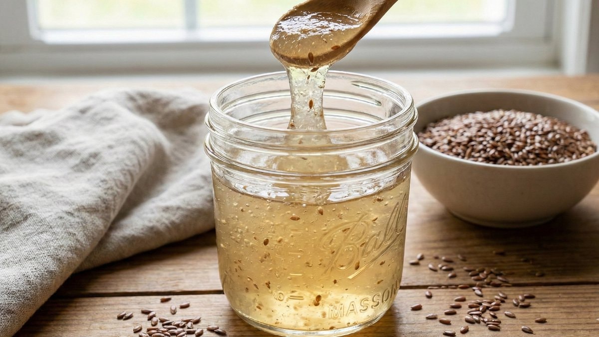 Cildi cam gibi yapan doğal jel! 15 dakika suda bekletin...