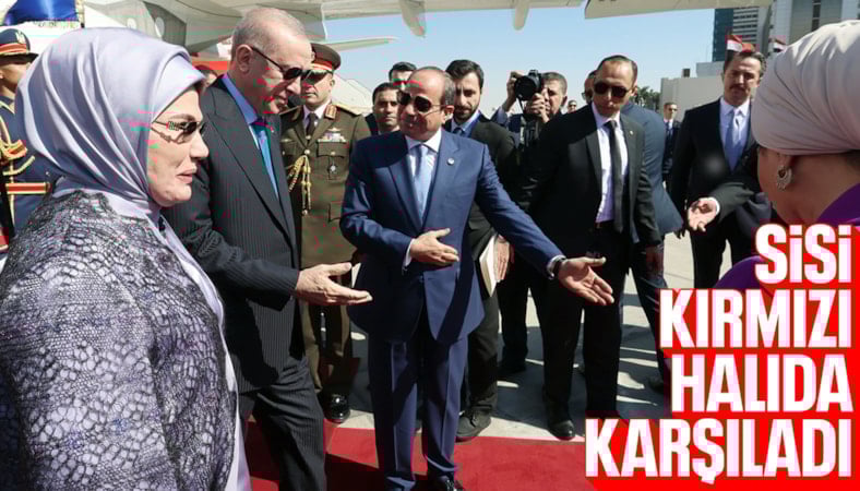 Cumhurbaşkanı Erdoğan, Mısır'da