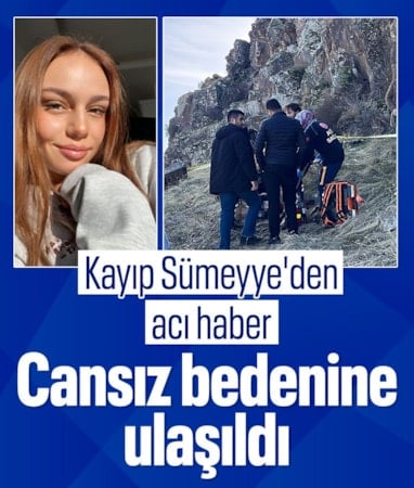 Nevşehir'de kendisinden haber alınamayan genç kızın cansız bedenine ulaşıldı