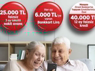 Ziraat Bankası'ndan kredi çıktı: Emekliye faizsiz 40.000 TL...