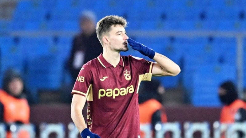 Ernest Muçi, Trabzonspor'a katkı vermeye devam ediyor