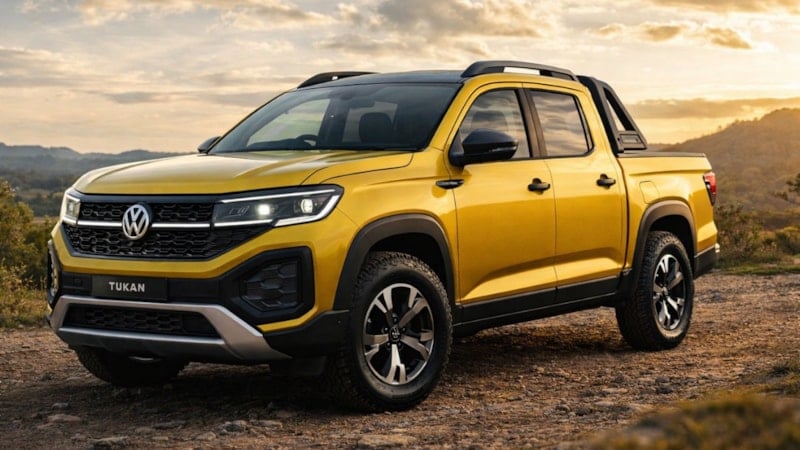 Volkswagen'in yeni pickup modeli ortaya çıktı: İşte tüm bilgiler