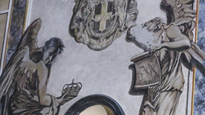 İtalya'da tartışma yaratan melek figürlü fresk kaldırıldı