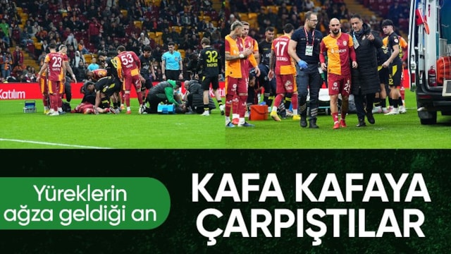 Türkiye Kupası'nda korku dolu anlar! Kafa kafaya çarpıştırlar