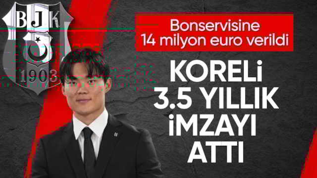 Beşiktaş, Hyeongyu Oh transferini resmen duyurdu