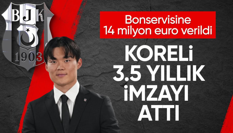 Beşiktaş, Hyeongyu Oh transferini resmen duyurdu