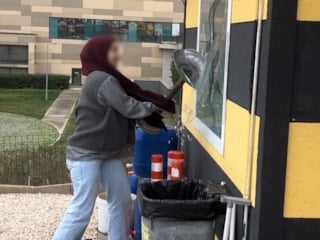 Bursa'da taksi durağına saldırının yeni görüntüleri ortaya çıktı