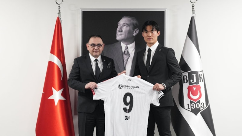 Beşiktaş'ın ilk Güney Koreli oyuncusu Hyeongyu Oh