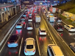 İstanbul'da trafik yoğunluğu yüzde 90'a ulaştı