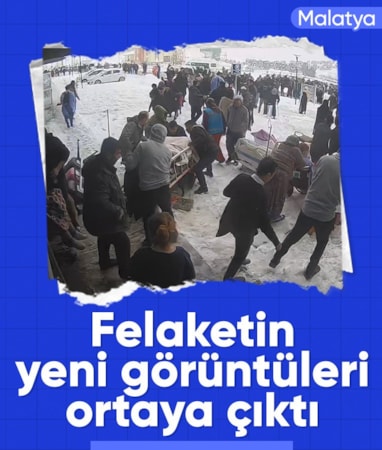 Malatya'da depremin yeni görüntüleri ortaya çıktı