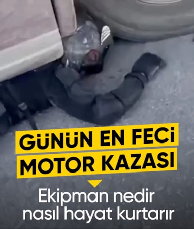 Adana'da mucizevi kurtuluş: Tır altında kalan sürücü kazayı hafif yaralı atlattı