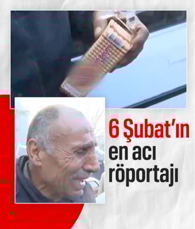 Hatay'da deprem enkazında bisküvi ile çocuklarını bekleyen Şerif Amca, yeniden gündem oldu