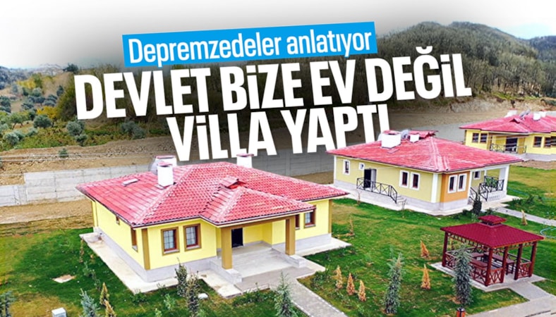 Gaziantep'te depremzedeler yeni yuvalarına kavuştu: Ev değil, adeta villa