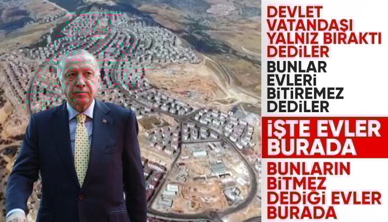 Cumhurbaşkanı Erdoğan: Deprem turistlerinin yapmadığı dezenformasyon kalmadı