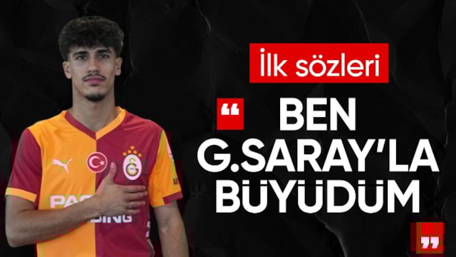 Can Armando Güner: Ben Galatasaray ile büyüdüm