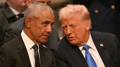 Trump, Obama'yı maymun gibi gösteren video paylaştı: Tepkilerin ardından kaldırıldı