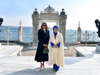 Emine Erdoğan, Ürdün Kraliçesi Rania ile bir araya geldi