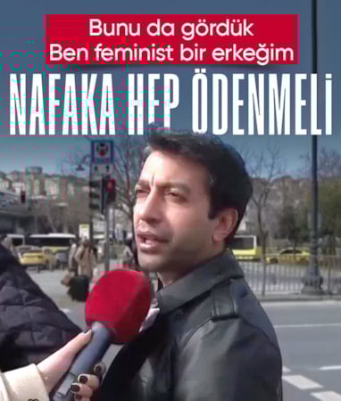 Sokak röportajında “süresiz nafaka” çıkışı: Evlendin mi, ödeyeceksin