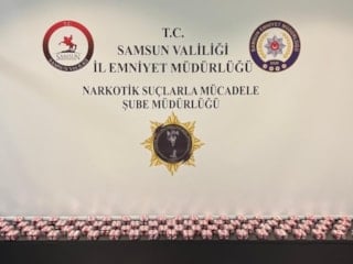 Samsun'daki uyuşturucu operasyonunda 2 kişi gözaltına alındı