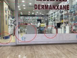 Diyarbakır'da eczaneye kurşunlu saldırı