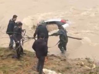 Bolu'da yağış kazaya neden oldu