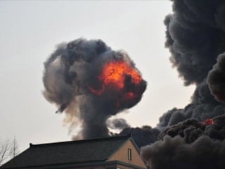 Çin'de patlama faciası: 8 kişi canından oldu