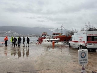 Bursa denizinde erkek cesedi bulundu