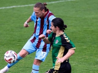 Trabzonspor - Ünye Kadın SK maçında gol sesi çıkmadı