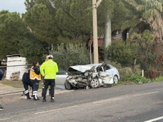 Manisa'daki zincirleme trafik kazasında 2 kişi hayatını kaybetti