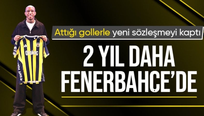 Fenerbahçe, Anderson Talisca'nın sözleşmesini uzattı