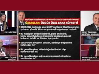 Mesut Özarslan canlı yayında CHP'yi bombaladı: Hangi hakla anama sövüyorsun?