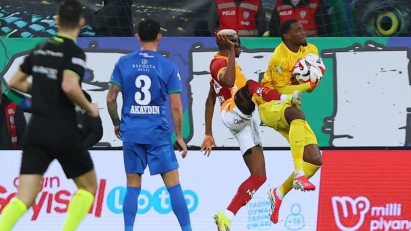 Çaykur Rizespor'dan Galatasaray maçındaki hakem yönetimiyle ilgili açıklama