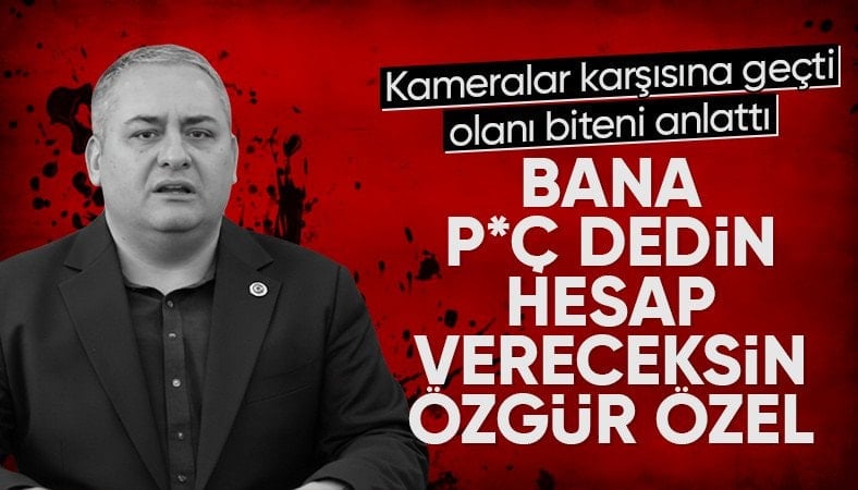 Mesut Özarslan'dan Özgür Özel'e: P*ç lafının hesabını soracağım