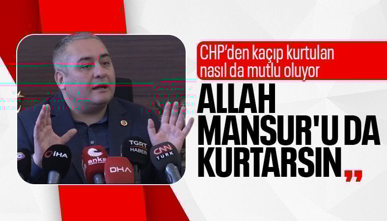CHP'den istifa eden Mesut Özarslan: Allah Mansur Yavaş'ı da kurtarsın