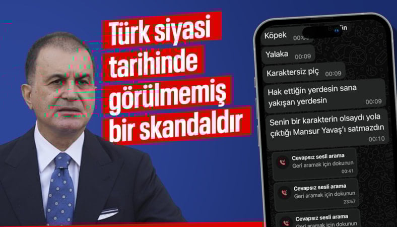 Ömer Çelik, Özgür Özel'in küfürlü mesajlarını değerlendirdi: Skandal