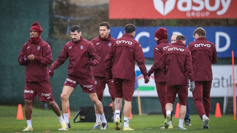 Trabzonspor, Fenerbahçe maçı hazırlıklarına başladı
