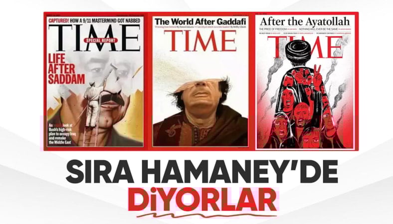 TIME'ın kehanet kapağı gündem oldu: Kaddafi ve Saddam'dan sonra sıra Hamaney'de iddiası